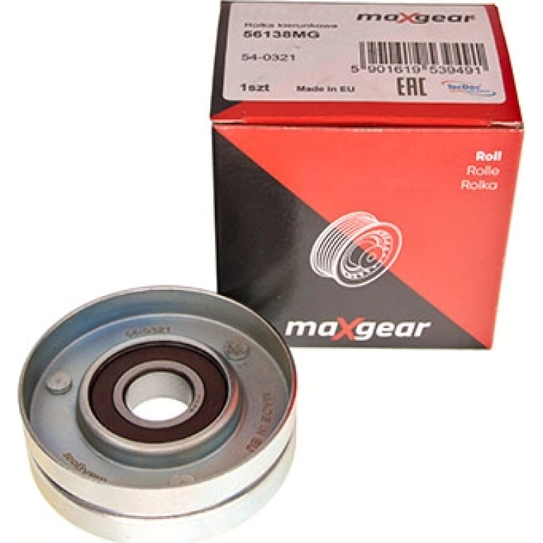 Maxgear Umlenk- / Führungsrolle, Keilrippenriemen 54-0321 Maxgear Umlenk- / Führungsrolle, Keilrippenriemen 54-0321