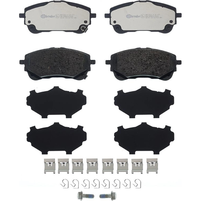 BREMBO Bremsklötze VA P 83 177 BREMBO Bremsklötze VA P 83 177