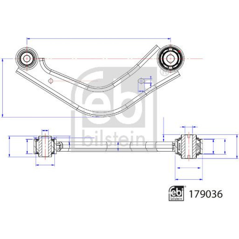 Querlenker HA li/re 179036 Querlenker HA li/re 179036