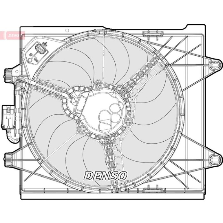 DENSO Kühlerlüfter DER09096
