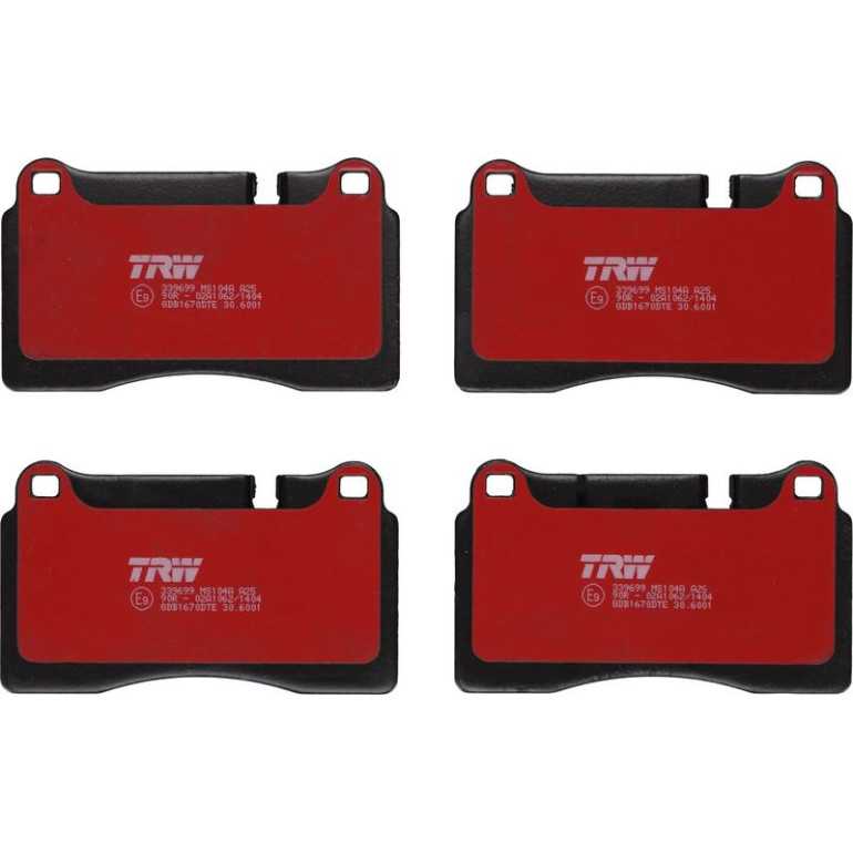 Bremsbelagsatz Vw P. Touareg 3.0-6.0 04- Dtec Cotec GDB1670DTE Bremsbelagsatz Vw P. Touareg 3.0-6.0 04- Dtec Cotec GDB1670DTE