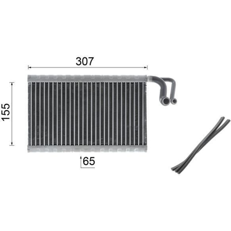 Verdampfer, Klimaanlage AE 68 000P Verdampfer, Klimaanlage AE 68 000P