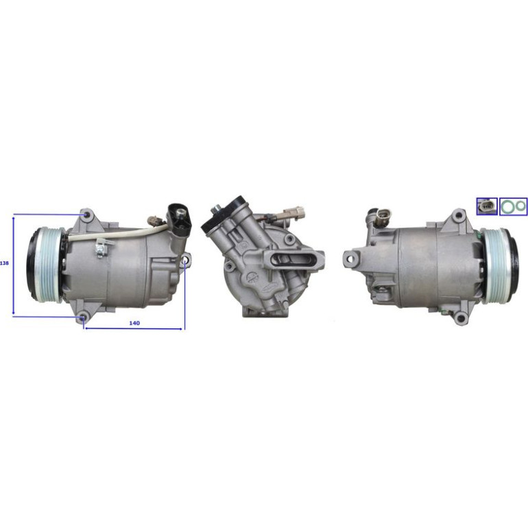 Kompressor, Klimaanlage 51-0247 Kompressor, Klimaanlage 51-0247