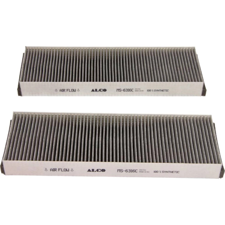 Innenraumfilter VW A6 04- Mit Aktivkohle 2Stk MS-6316C Innenraumfilter VW A6 04- Mit Aktivkohle 2Stk MS-6316C