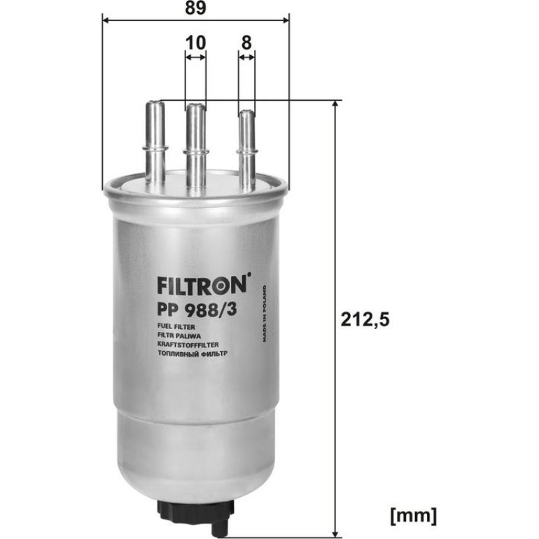 FILTRON Kraftstofffilter PP 988/3 FILTRON Kraftstofffilter PP 988/3