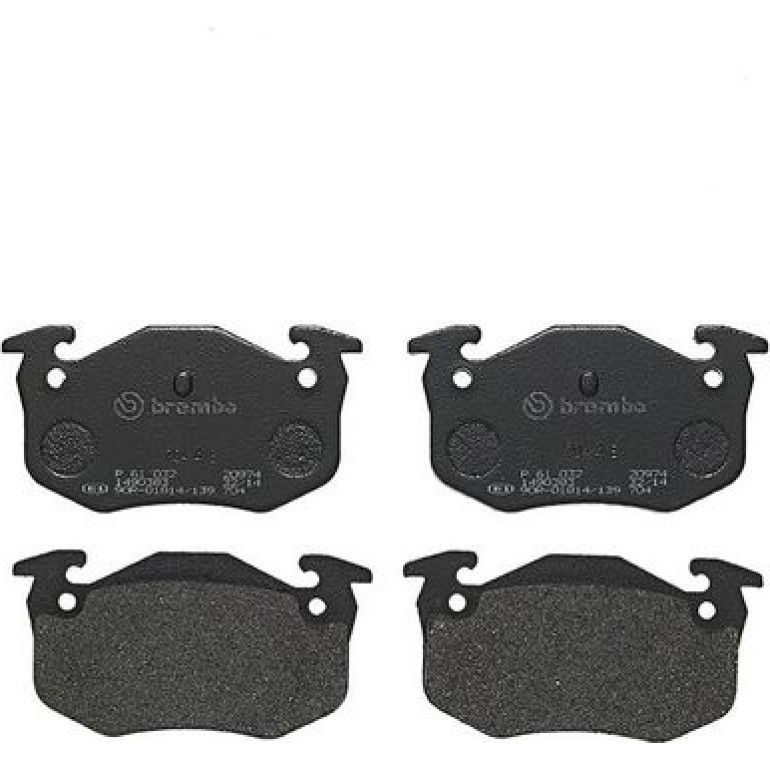 BREMBO Bremsklötze HA P 61 032 BREMBO Bremsklötze HA P 61 032