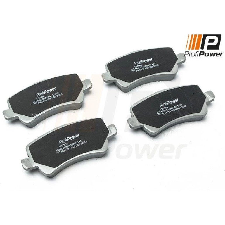 PROFIPOWER Bremsbelagsatz, Scheibenbremse 1B2064 PROFIPOWER Bremsbelagsatz, Scheibenbremse 1B2064