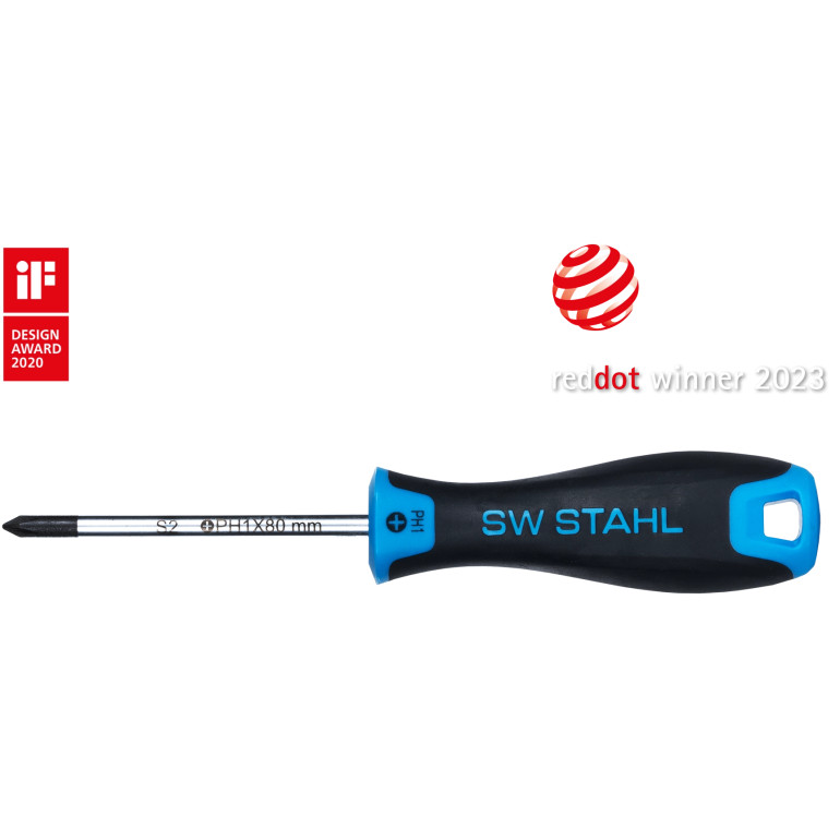 SW-Stahl Schraubendreher, Kreuz, PH1 32761SB SW-Stahl Schraubendreher, Kreuz, PH1 32761SB