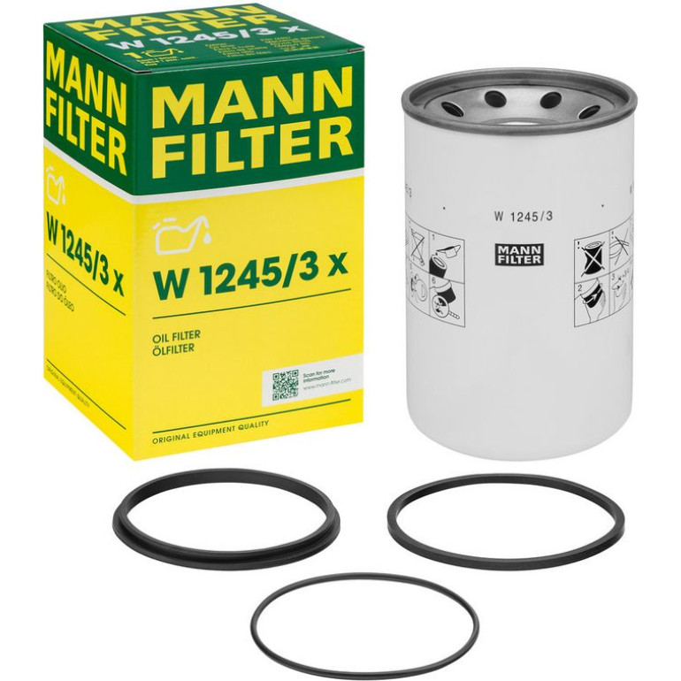 Mann & Hummel Ölfilter LKW W 1245/3 x