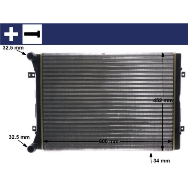 Kühler, Motorkühlung CR 2038 000S Kühler, Motorkühlung CR 2038 000S