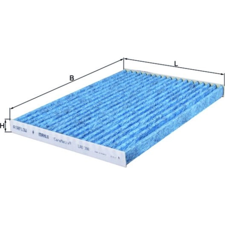 MAHLE Filter, Innenraumluft LAO 396 MAHLE Filter, Innenraumluft LAO 396