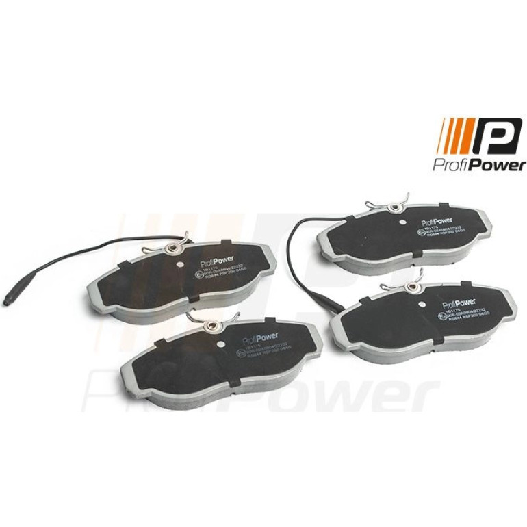 PROFIPOWER Bremsbelagsatz, Scheibenbremse 1B1175 PROFIPOWER Bremsbelagsatz, Scheibenbremse 1B1175