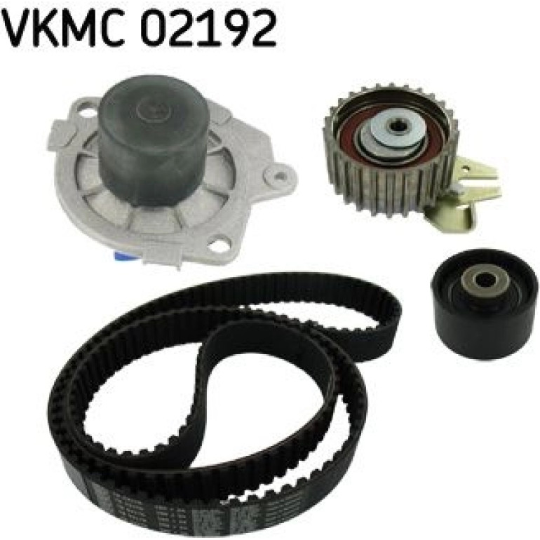SKF Wasserpumpe + Zahnriemensatz VKMC 02192 SKF Wasserpumpe + Zahnriemensatz VKMC 02192