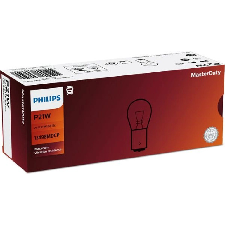 P21W HeavyDuty 24V.21W.BA15s Lampe 13498MDCP P21W HeavyDuty 24V.21W.BA15s Lampe 13498MDCP