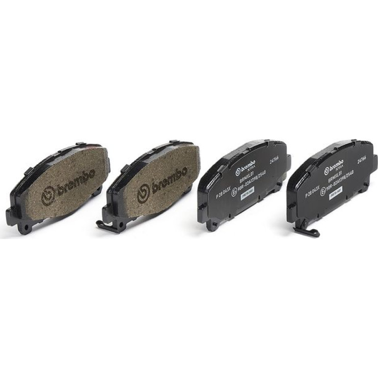 BREMBO Bremsklötze Xtra VA P 28 043X BREMBO Bremsklötze Xtra VA P 28 043X