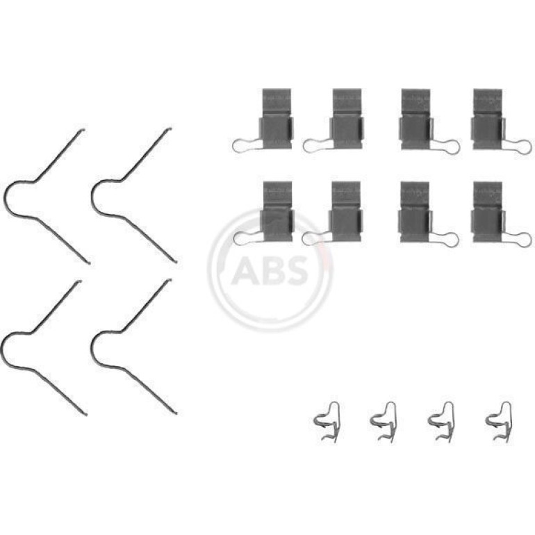 A.B.S. Zubehör, Bremsbeläge 1089Q A.B.S. Zubehör, Bremsbeläge 1089Q