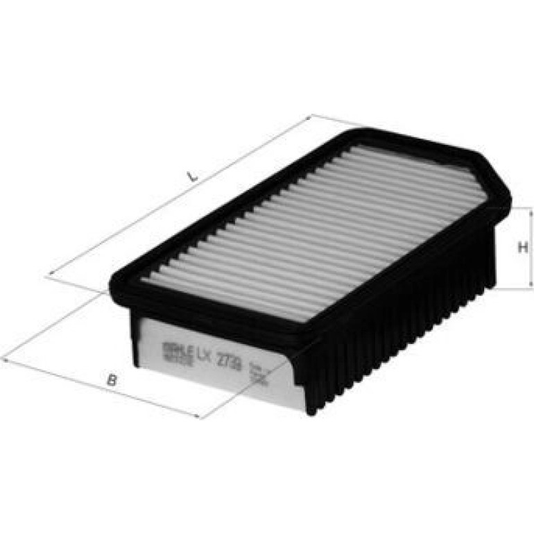 MAHLE Luftfilter LX 2739 MAHLE Luftfilter LX 2739