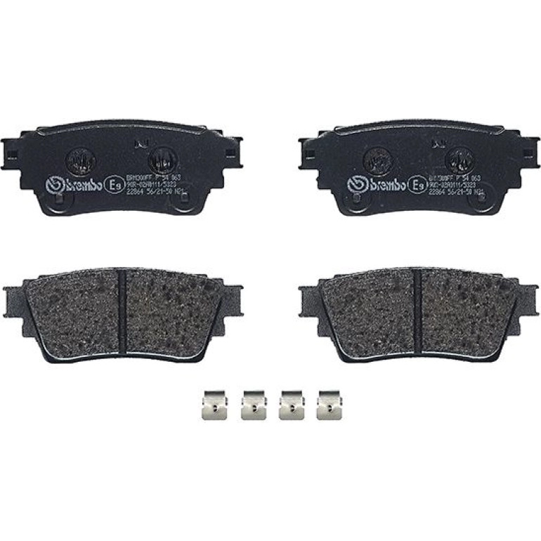 BREMBO Bremsklötze HA P 54 063 BREMBO Bremsklötze HA P 54 063
