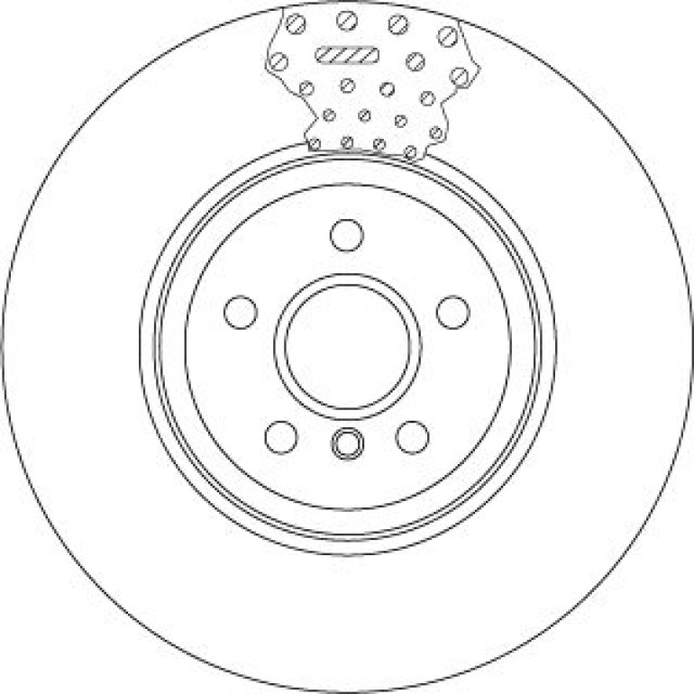 Bremsscheibe Bmw S. 3/4 11 DF6605S