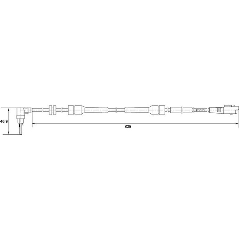 70 403 030 Sensor, Raddrehzahl VA re 0 265 007 084