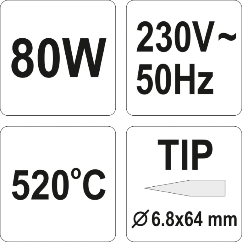 Lötkolben 80 W YT-8273 Lötkolben 80 W YT-8273