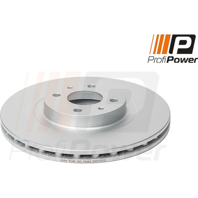 PROFIPOWER Bremsscheibe 3B1058 PROFIPOWER Bremsscheibe 3B1058
