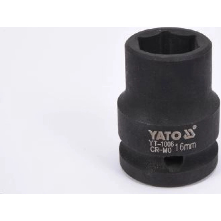 Kraft-Steckschlüssel 16 mm 1/2 YT-1006 Kraft-Steckschlüssel 16 mm 1/2 YT-1006