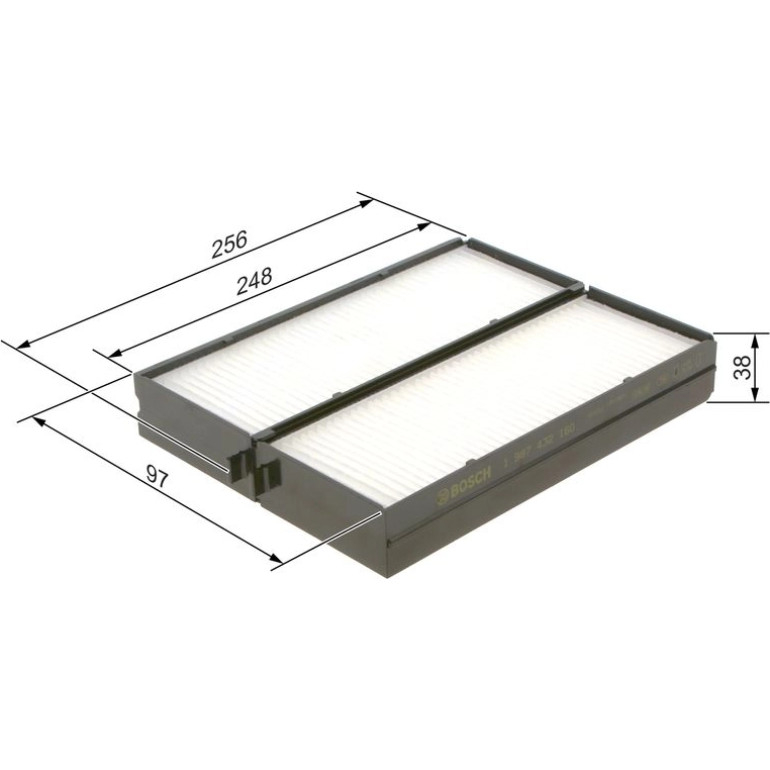 Innenraumfilter 1987432160 Innenraumfilter 1987432160