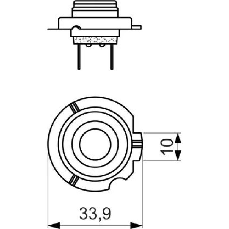 H18 12V 65W PURE LIGHT 1987302091 H18 12V 65W PURE LIGHT 1987302091
