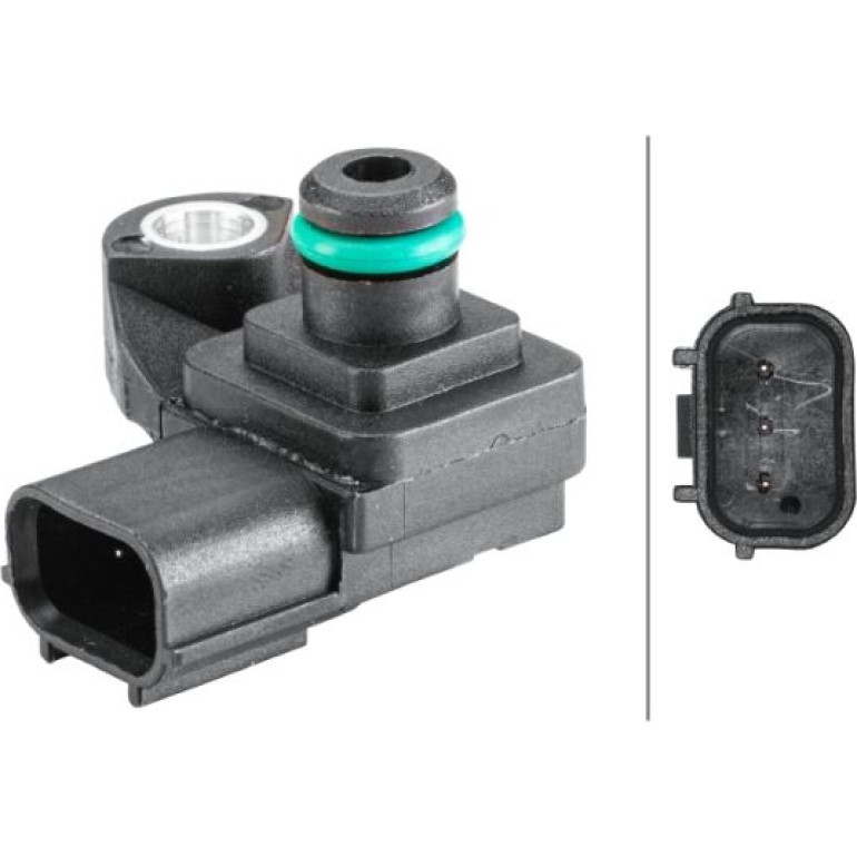 HELLA Sensor, Saugrohrdruck 6PP 358 152-361 HELLA Sensor, Saugrohrdruck 6PP 358 152-361
