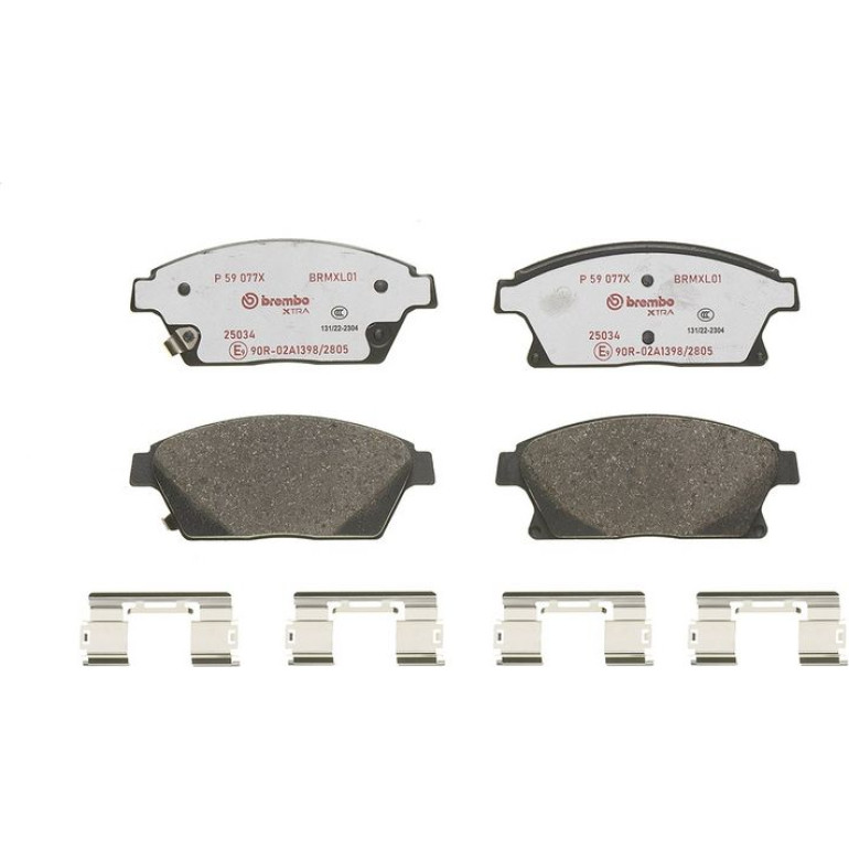 BREMBO Bremsklötze Xtra VA P 59 077X BREMBO Bremsklötze Xtra VA P 59 077X