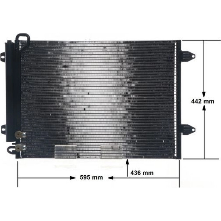 Kondensator, Klimaanlage AC 666 000S Kondensator, Klimaanlage AC 666 000S