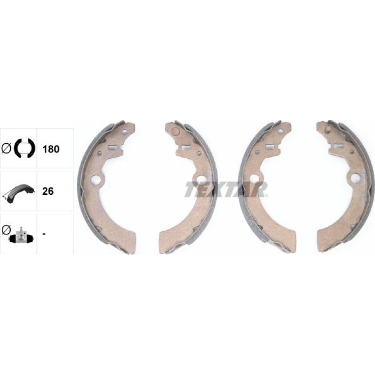 Bremsbacken Suzuki Wagon R+ 91058500 Bremsbacken Suzuki Wagon R+ 91058500