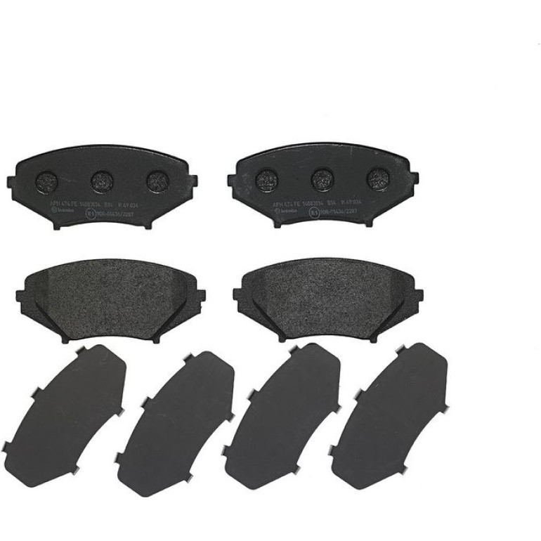 BREMBO Bremsklötze VA P 49 034 BREMBO Bremsklötze VA P 49 034