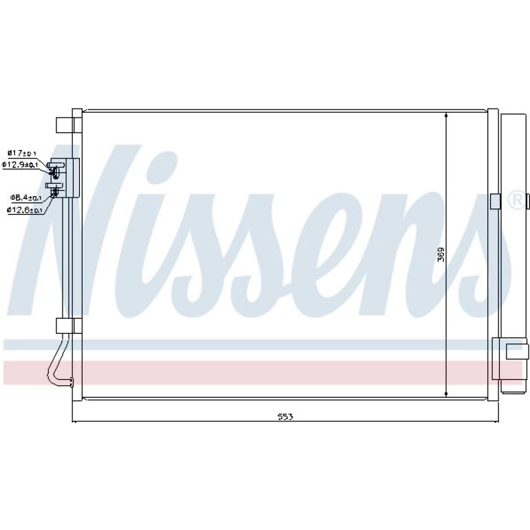 Kondensator PKW 940243 Kondensator PKW 940243