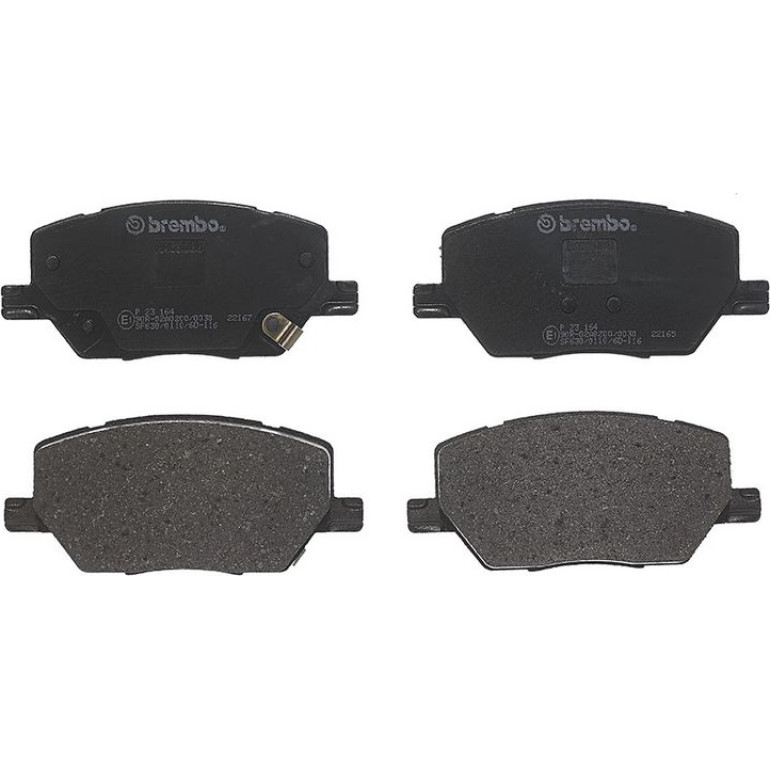 BREMBO Bremsklötze VA P 23 164 BREMBO Bremsklötze VA P 23 164