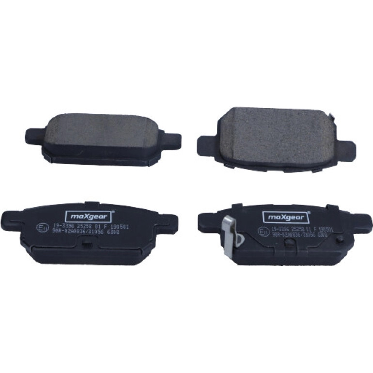 Bremsbelagsatz Suzuki T. Swift 10- Mit Sensor 19-3396 Bremsbelagsatz Suzuki T. Swift 10- Mit Sensor 19-3396