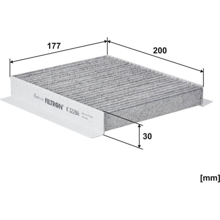 FILTRON Filter, Innenraumluft K 1228A FILTRON Filter, Innenraumluft K 1228A