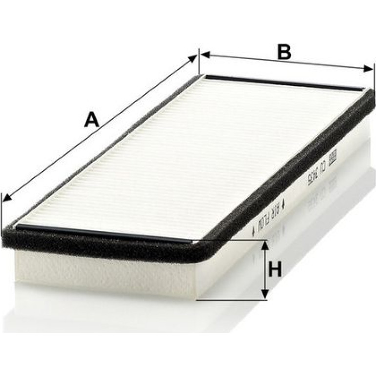 Mann & Hummel Innenraumfilter PKW CU 3435 Mann & Hummel Innenraumfilter PKW CU 3435