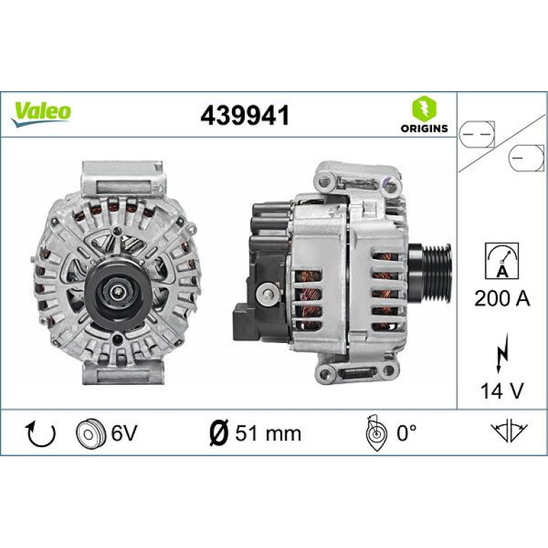 VALEO Generator 439941 VALEO Generator 439941
