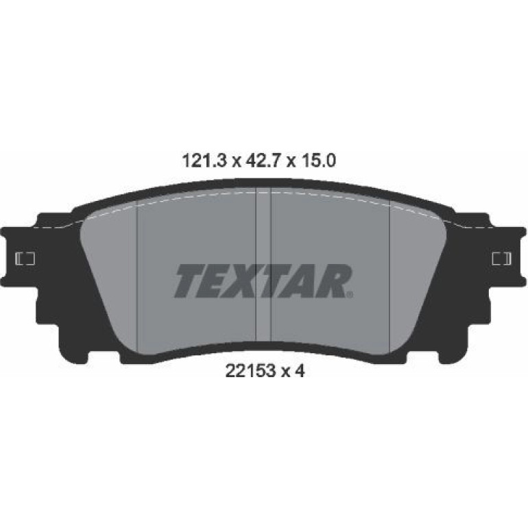 Bremsbelagsatz Lexus T. Nx 2.0-2.5 14 2215301 Bremsbelagsatz Lexus T. Nx 2.0-2.5 14 2215301