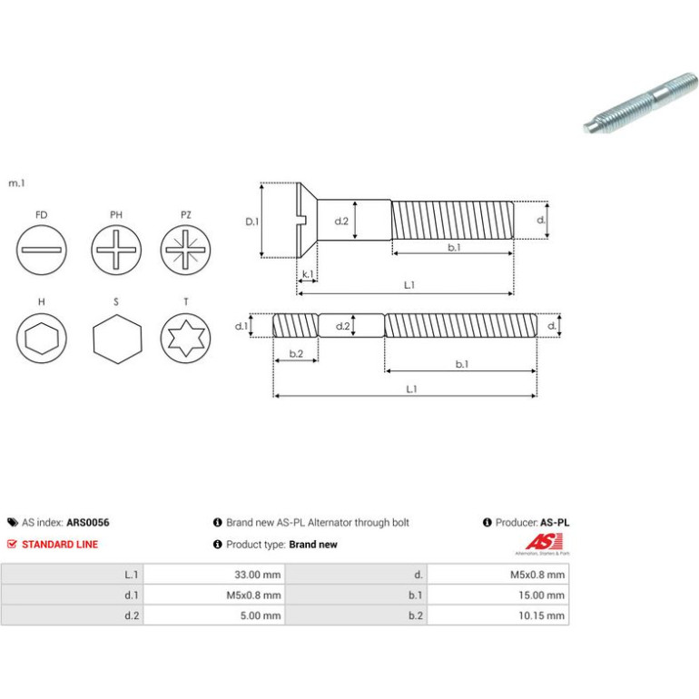 Reparatursatz, Generator ARS0056 Reparatursatz, Generator ARS0056