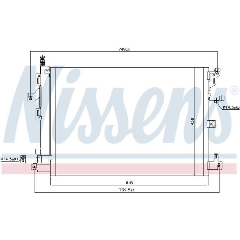 Kondensator PKW 940830 Kondensator PKW 940830