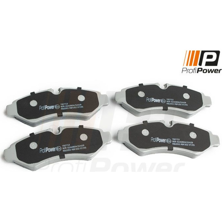 PROFIPOWER Bremsbelagsatz, Scheibenbremse 1B2153 PROFIPOWER Bremsbelagsatz, Scheibenbremse 1B2153