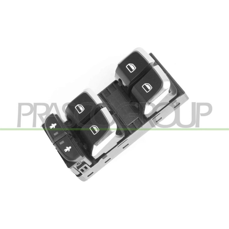 SCHALTER FENSTERHEBER L V 4xFH SCHW/CHR AD038WS04 SCHALTER FENSTERHEBER L V 4xFH SCHW/CHR AD038WS04