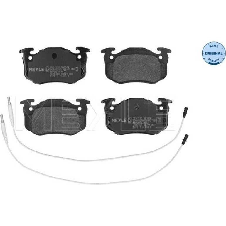 Bremsbelagsatz Renault P. Rapid 1.0 86-92 Mit Sensor 025 210 9615/W Bremsbelagsatz Renault P. Rapid 1.0 86-92 Mit Sensor 025 210 9615/W