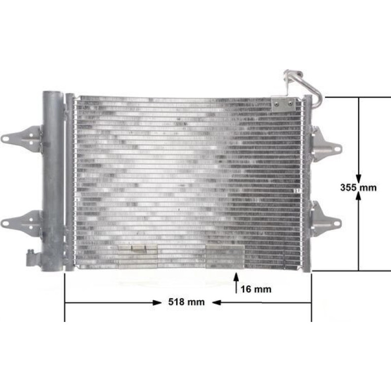 Kondensator, Klimaanlage AC 359 000S Kondensator, Klimaanlage AC 359 000S