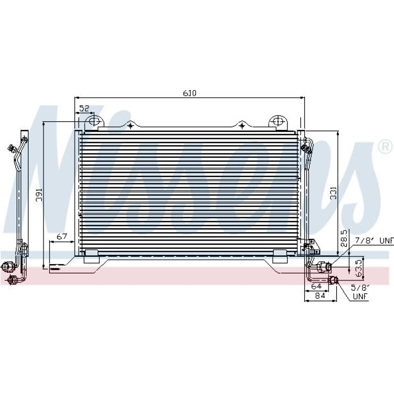 Kondensator PKW 94425 Kondensator PKW 94425