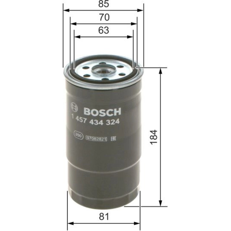 Kraftstofffilter Bmw M41/M61 530-7 1457434324 Kraftstofffilter Bmw M41/M61 530-7 1457434324