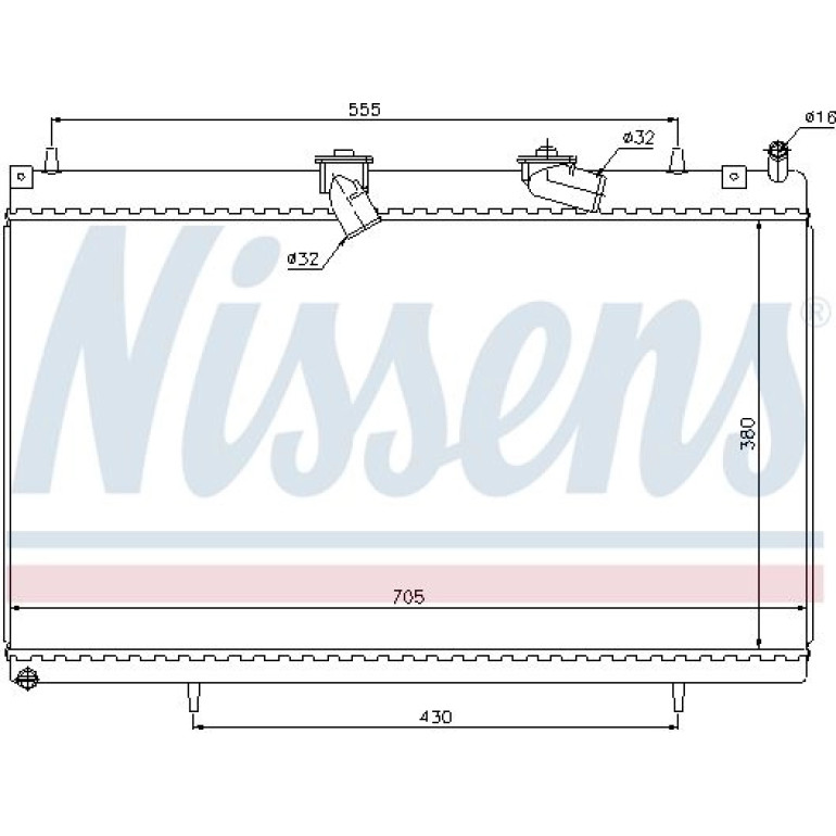 Wasserkühler PKW 63619 Wasserkühler PKW 63619